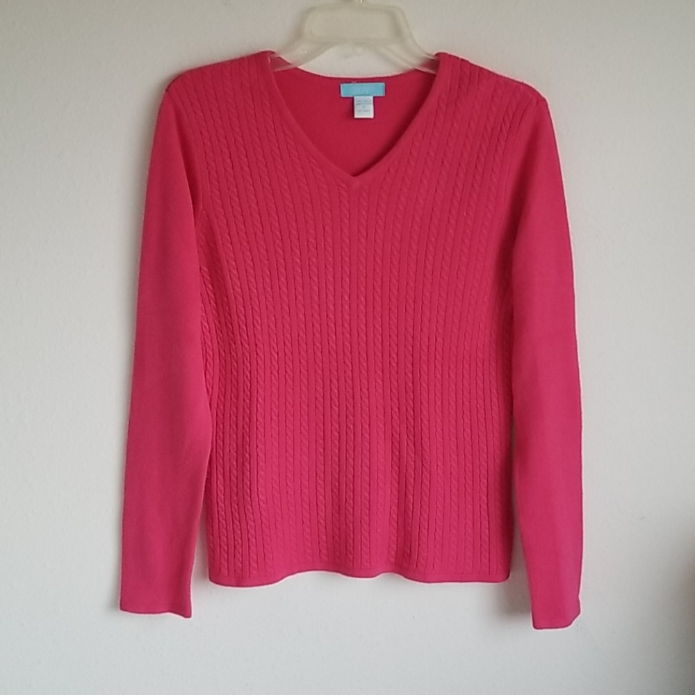 Jennifer Moore V_ Neck Sweater